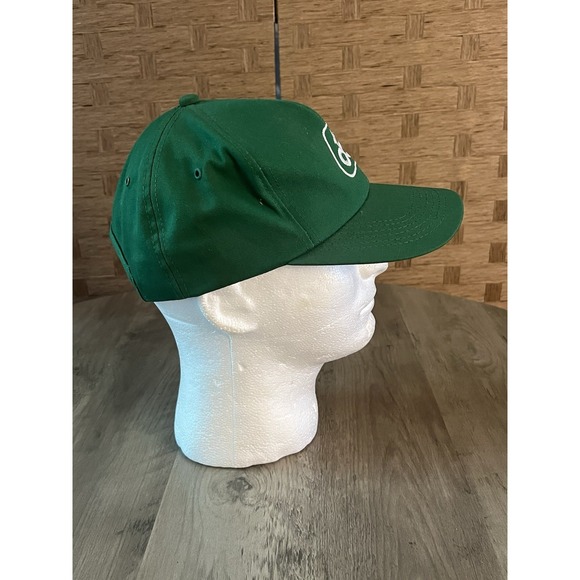 Pioneer Seed SnapBack Hat Green w/ Embroidered White Logo One Size Fits Most - Picture 4 of 5